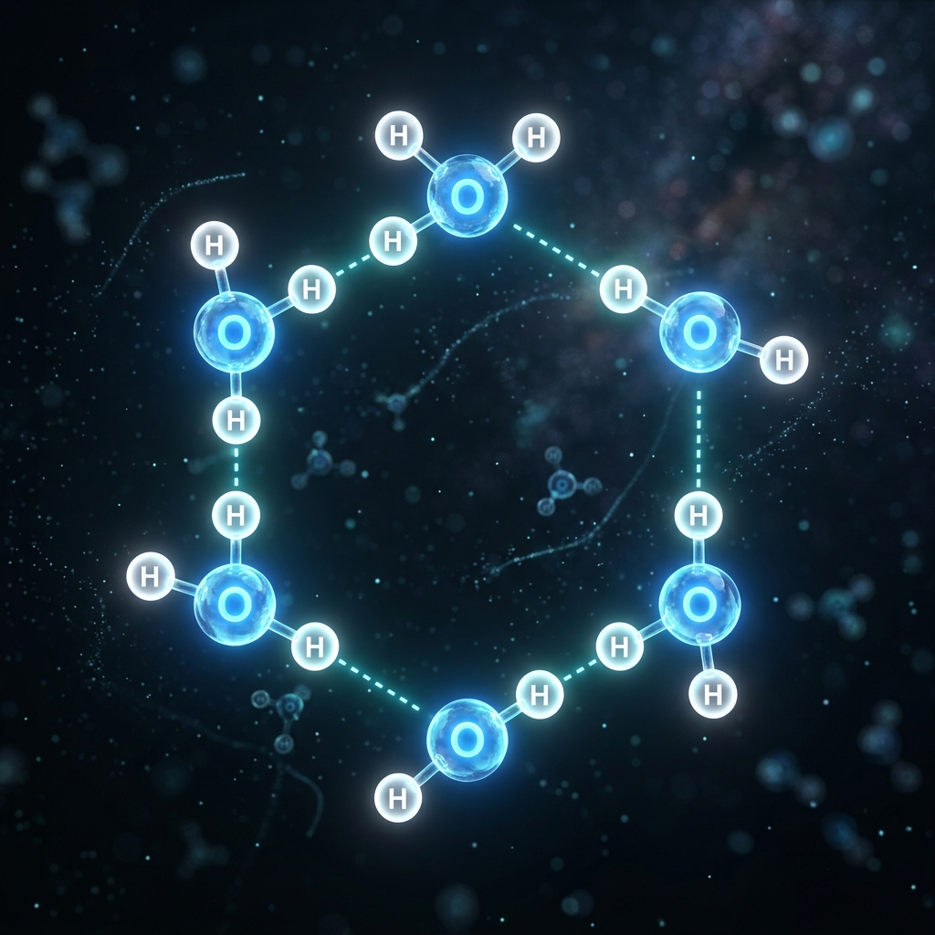 Estructura hexagonal del agua Kangen